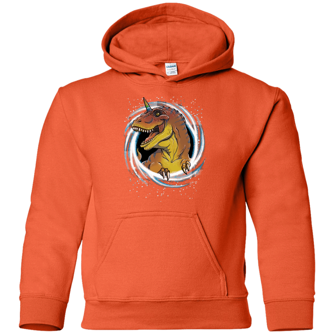 Sweatshirts Orange / YS Unicornsaurus-Rex Youth Hoodie