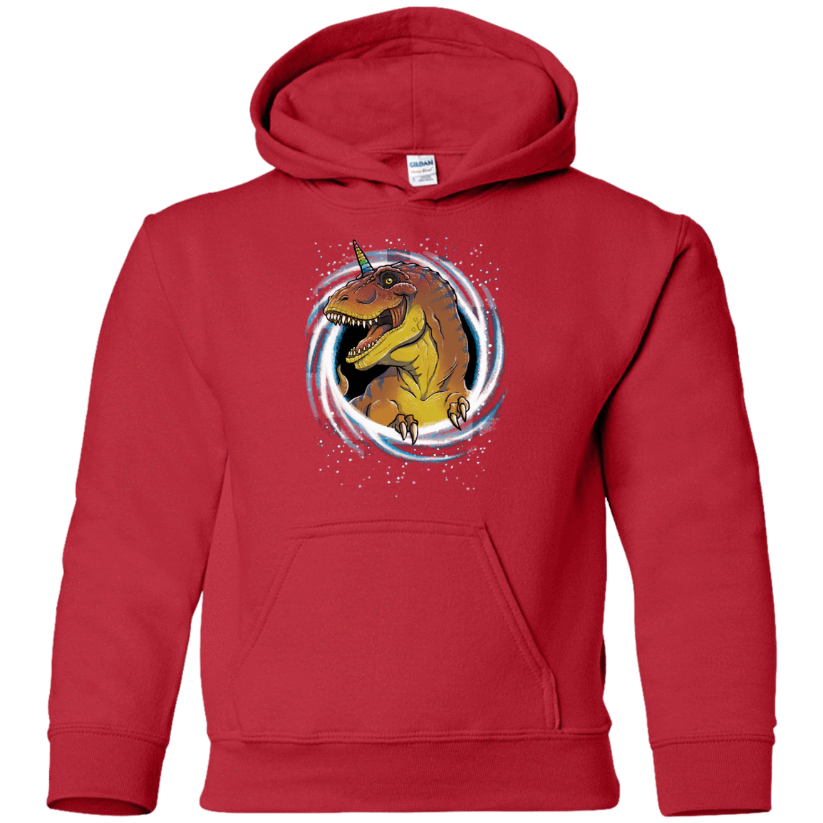Sweatshirts Red / YS Unicornsaurus-Rex Youth Hoodie