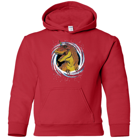 Sweatshirts Red / YS Unicornsaurus-Rex Youth Hoodie