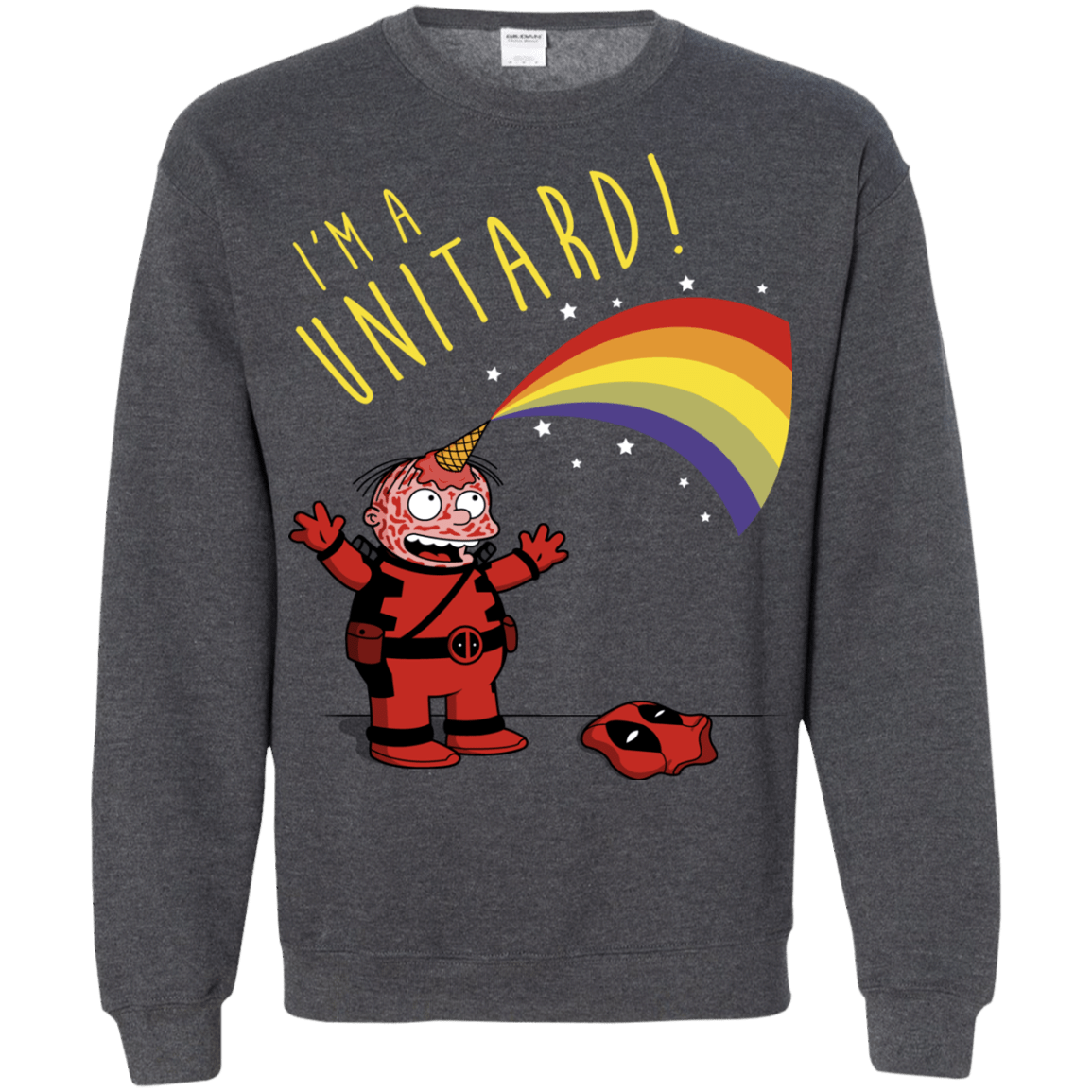 unitard-Raffiti Crewneck Sweatshirt