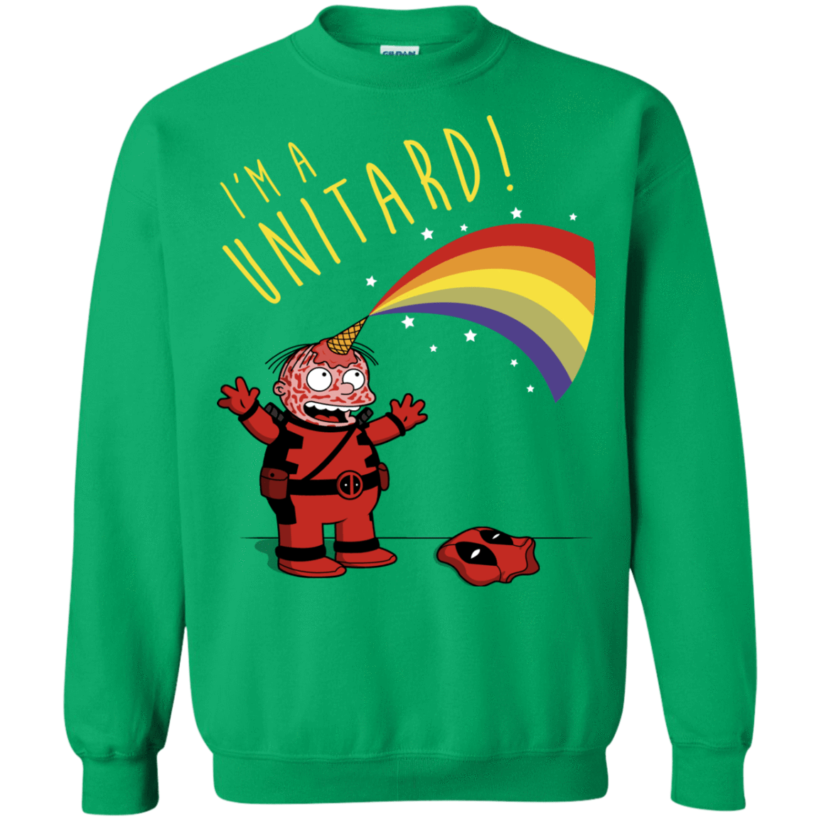 unitard-Raffiti Crewneck Sweatshirt