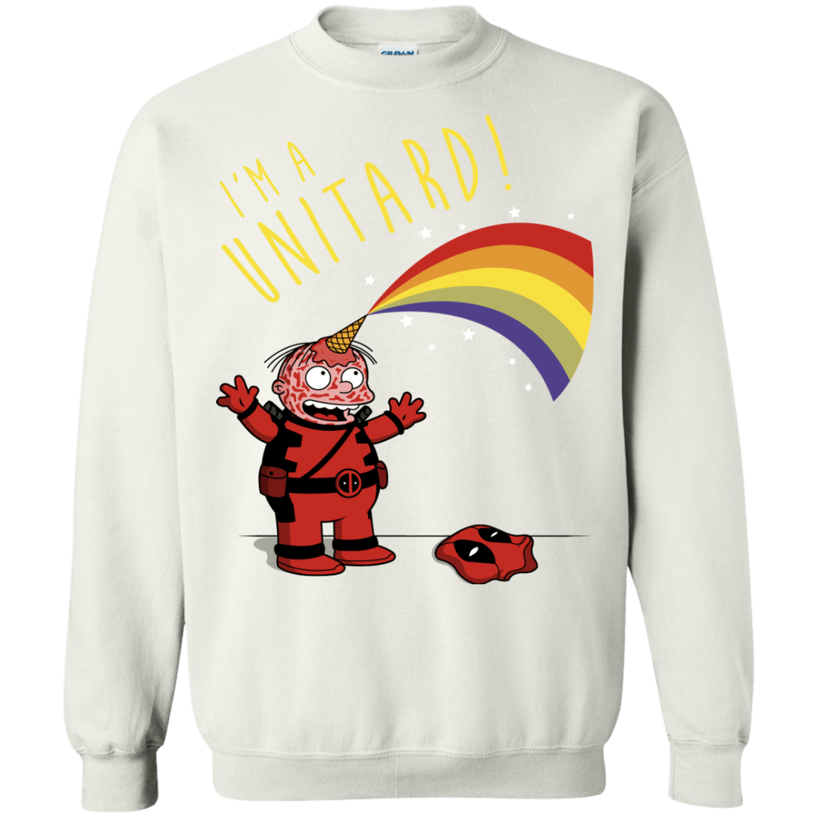 unitard-Raffiti Crewneck Sweatshirt