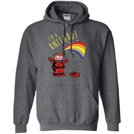 Sweatshirts Dark Heather / S unitard-Raffiti Pullover Hoodie