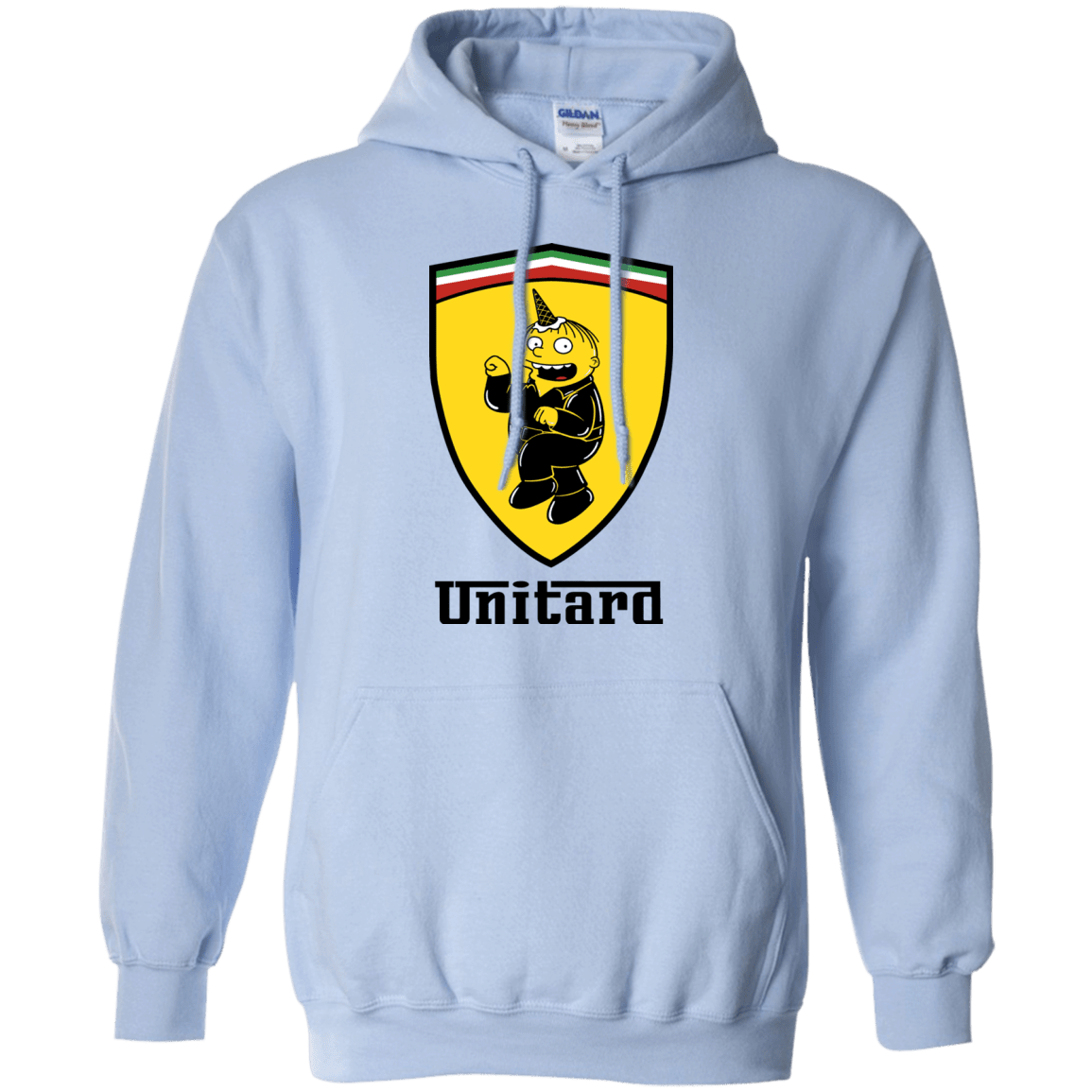 Sweatshirts Light Blue / S Unitardi Pullover Hoodie