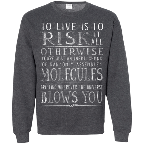 Sweatshirts Dark Heather / Small Universe Blows Crewneck Sweatshirt
