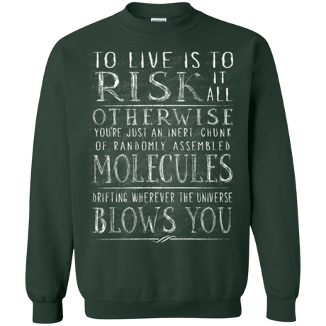 Sweatshirts Forest Green / Small Universe Blows Crewneck Sweatshirt