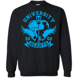 Sweatshirts Black / Small University of Hearts Crewneck Sweatshirt