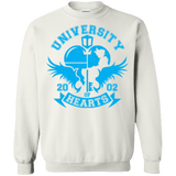 Sweatshirts White / Small University of Hearts Crewneck Sweatshirt
