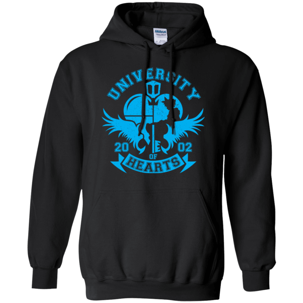 Sweatshirts Black / Small University of Hearts Pullover Hoodie