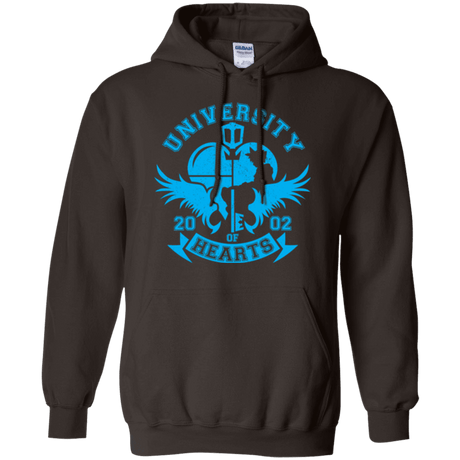 Sweatshirts Dark Chocolate / Small University of Hearts Pullover Hoodie