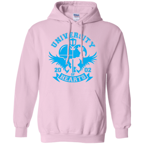 Sweatshirts Light Pink / Small University of Hearts Pullover Hoodie