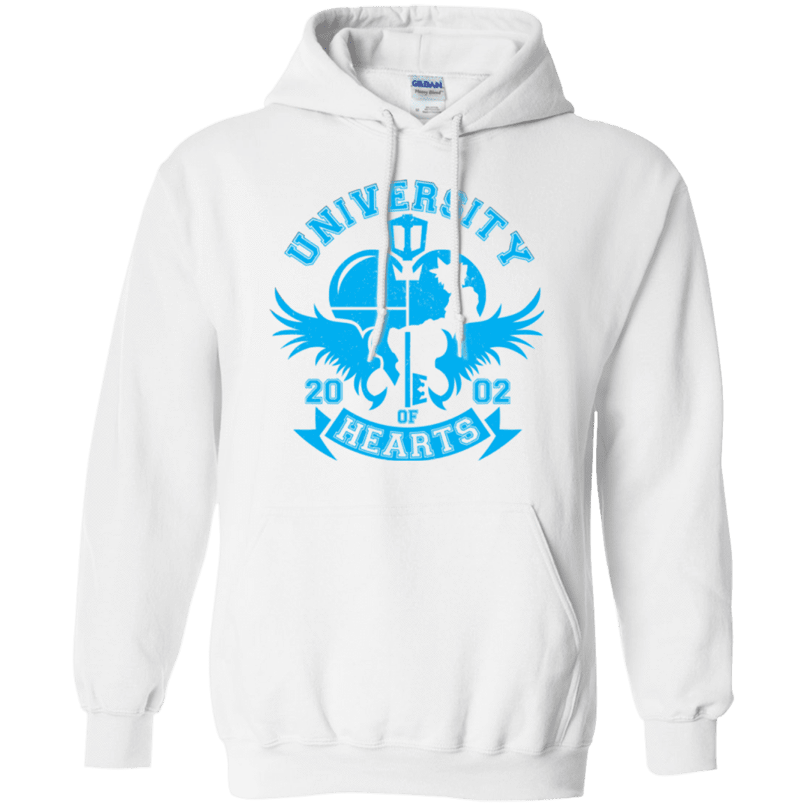 Sweatshirts White / Small University of Hearts Pullover Hoodie