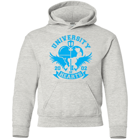 Sweatshirts Ash / YS University of Hearts Youth Hoodie