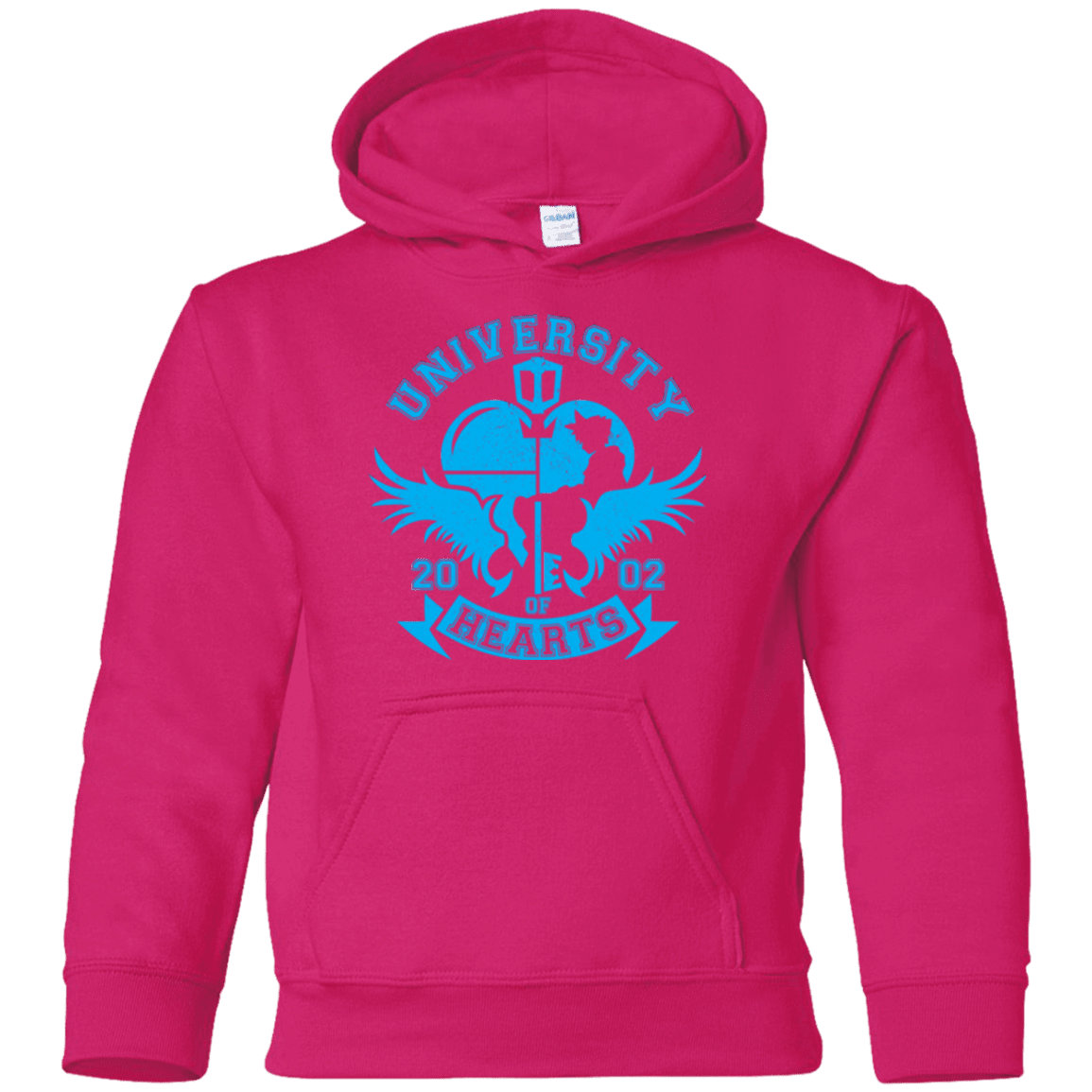 Sweatshirts Heliconia / YS University of Hearts Youth Hoodie
