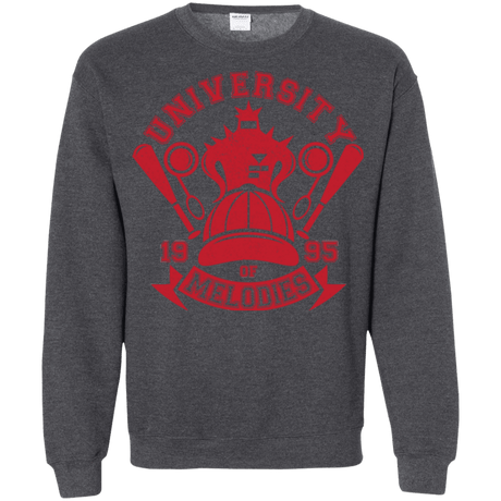 Sweatshirts Dark Heather / Small University of Melodies Crewneck Sweatshirt