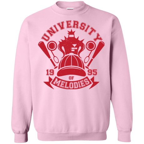 Sweatshirts Light Pink / Small University of Melodies Crewneck Sweatshirt