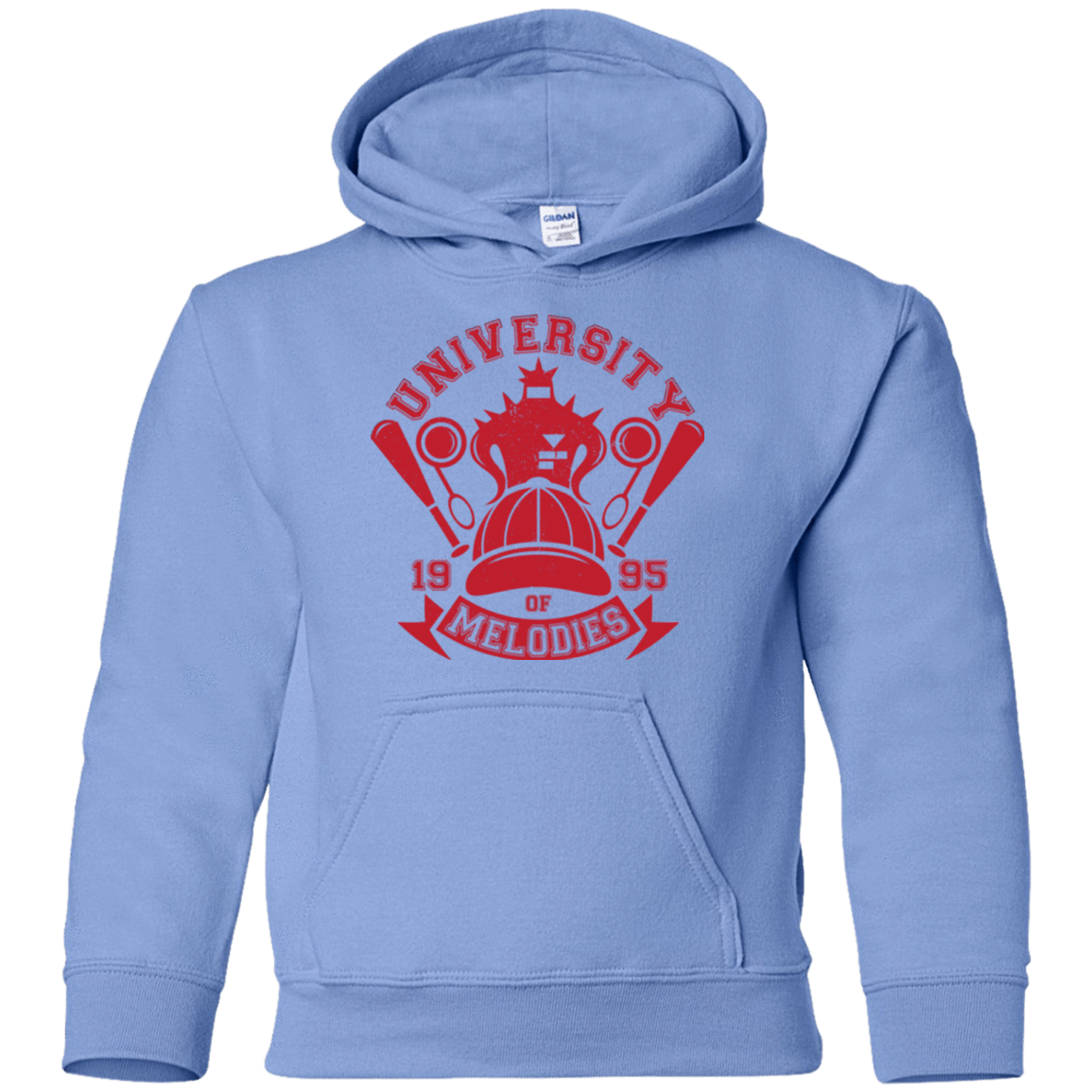 Sweatshirts Carolina Blue / YS University of Melodies Youth Hoodie