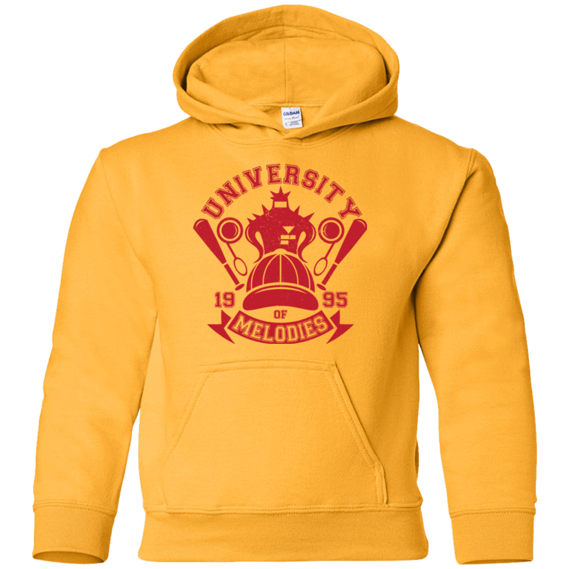 Sweatshirts Gold / YS University of Melodies Youth Hoodie