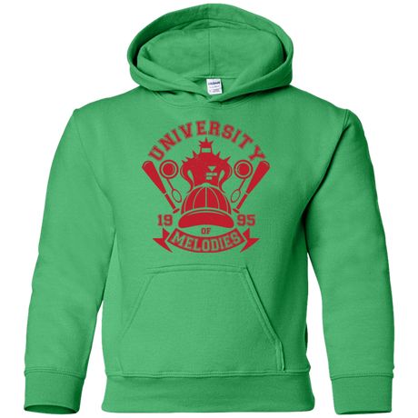 Sweatshirts Irish Green / YS University of Melodies Youth Hoodie