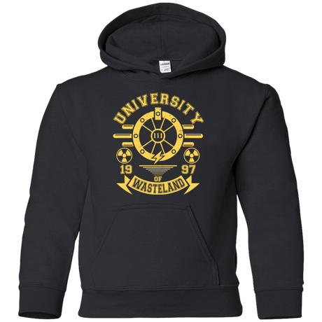 Sweatshirts Black / YS University of Wasteland Youth Hoodie
