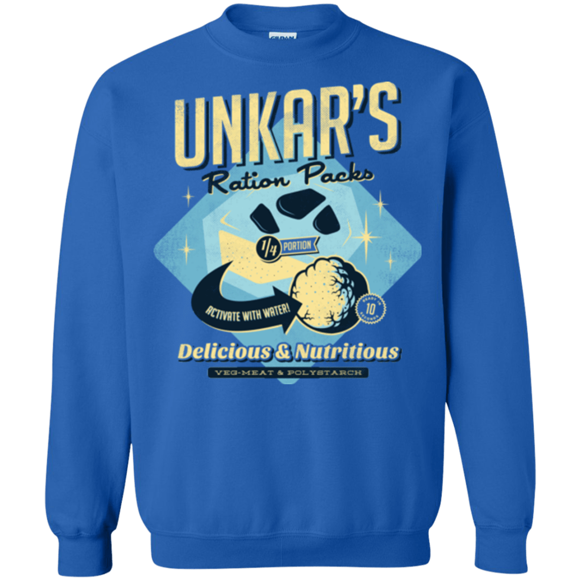 Sweatshirts Royal / Small Unkars Ration Packs Crewneck Sweatshirt