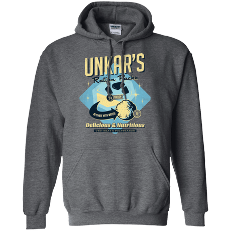 Sweatshirts Dark Heather / Small Unkars Ration Packs Pullover Hoodie