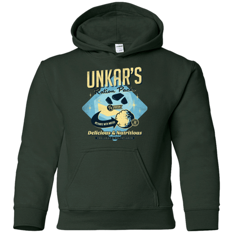 Sweatshirts Forest Green / YS Unkars Ration Packs Youth Hoodie