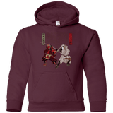 Sweatshirts Maroon / YS Unme No Ketto Youth Hoodie