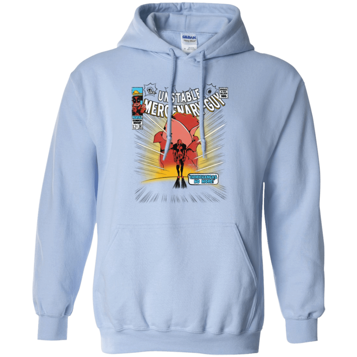 Sweatshirts Light Blue / Small Unstable Pullover Hoodie