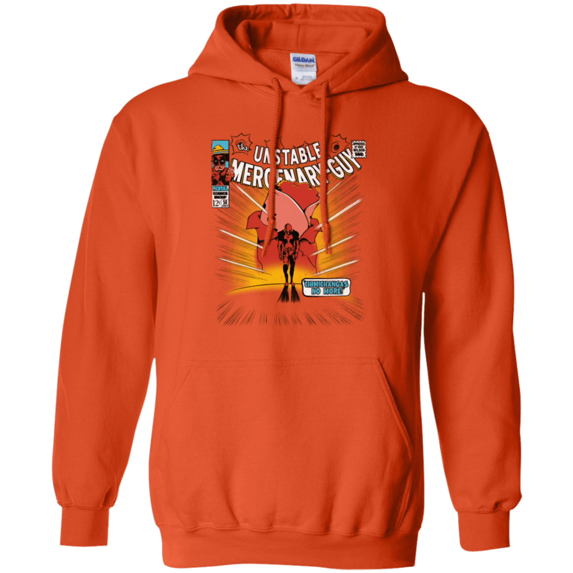 Sweatshirts Orange / Small Unstable Pullover Hoodie