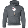Sweatshirts Dark Heather / YS Up Busters Youth Hoodie