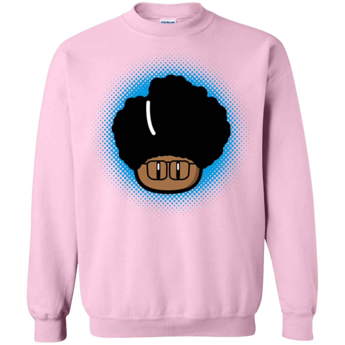 Sweatshirts Light Pink / Small Up Moss Crewneck Sweatshirt