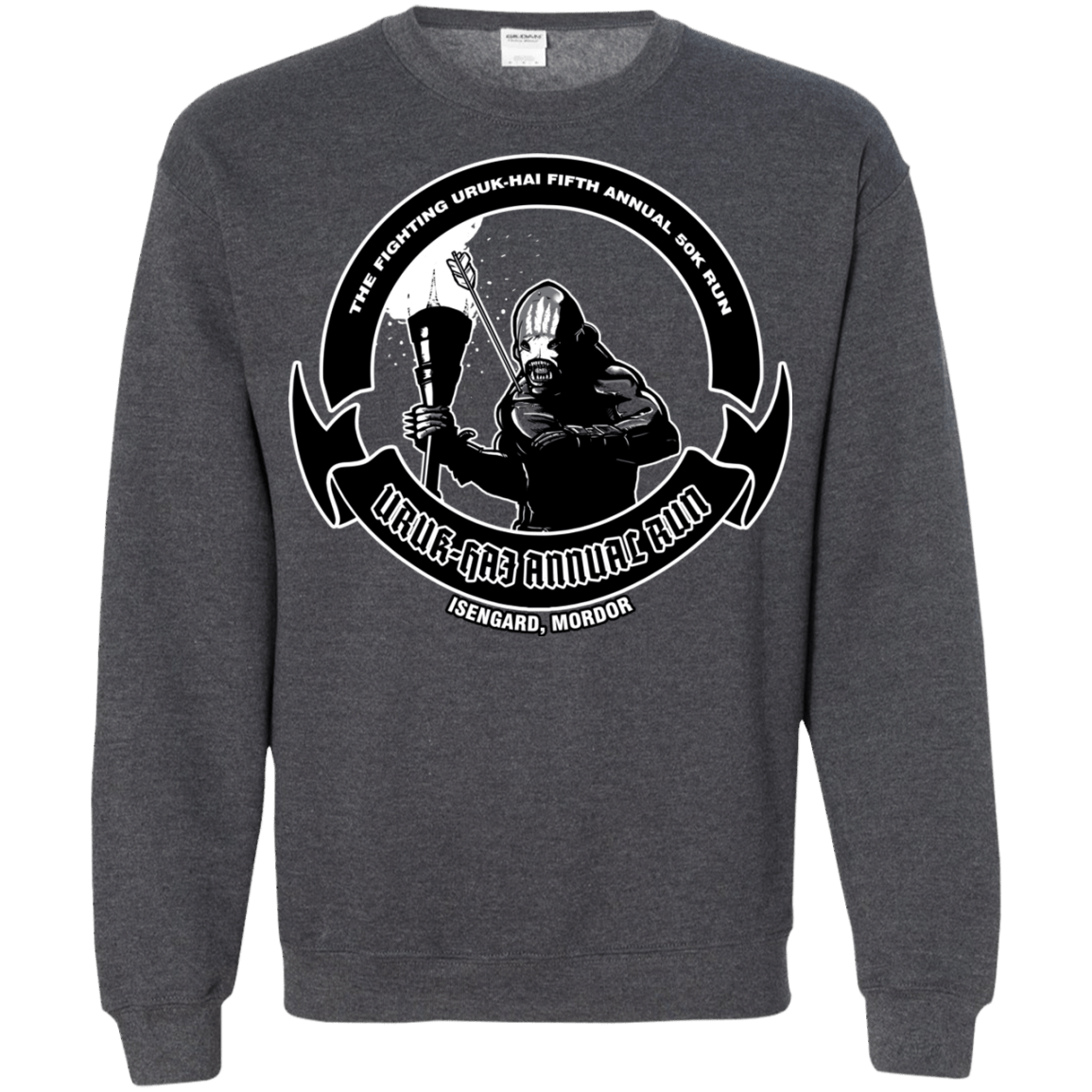 Uruk Hai Annual Run Crewneck Sweatshirt
