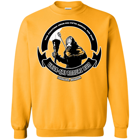 Sweatshirts Gold / S Uruk Hai Annual Run Crewneck Sweatshirt