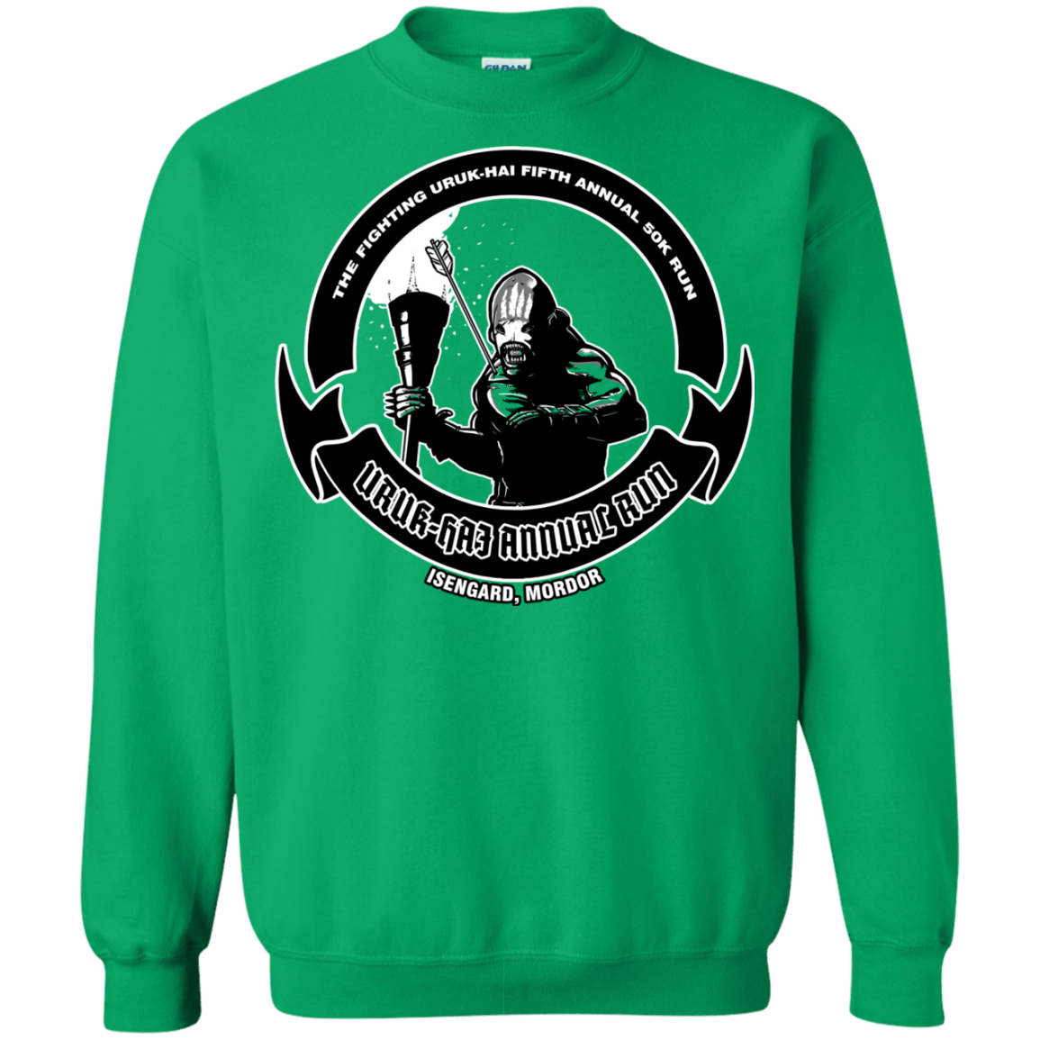 Uruk Hai Annual Run Crewneck Sweatshirt
