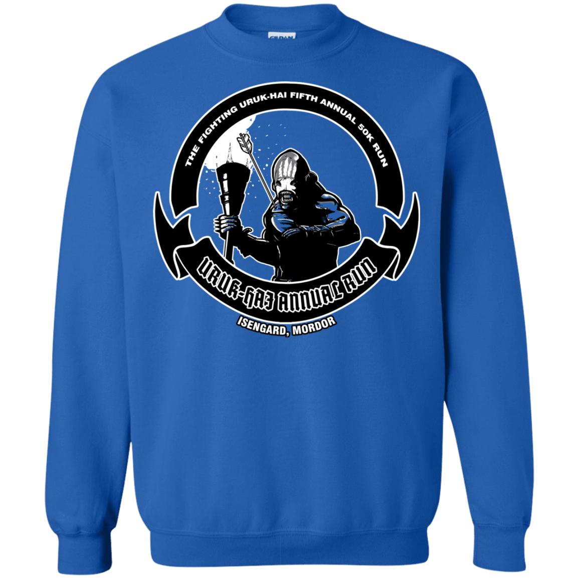 Sweatshirts Royal / S Uruk Hai Annual Run Crewneck Sweatshirt