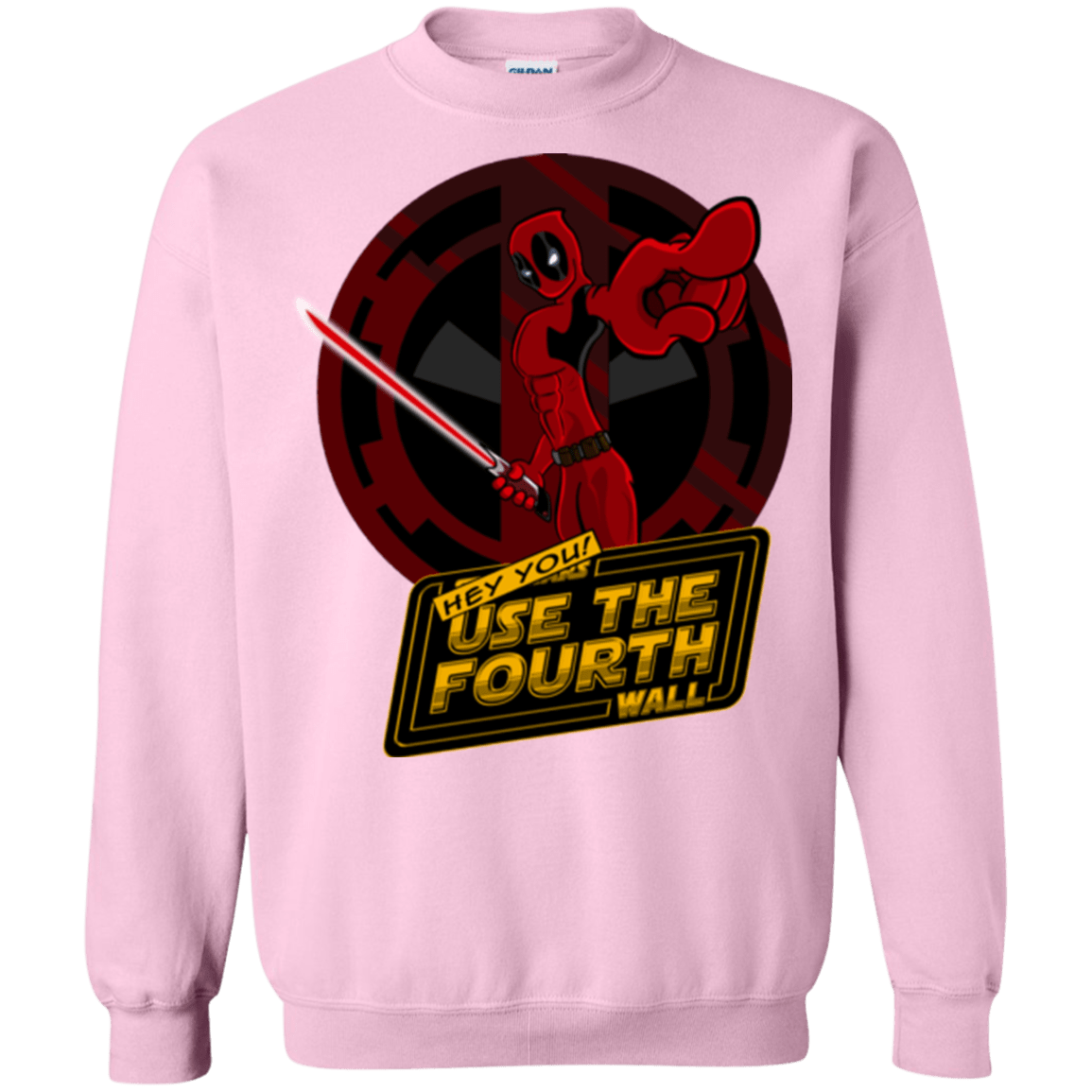 Sweatshirts Light Pink / Small Use The Fourth Wall Crewneck Sweatshirt