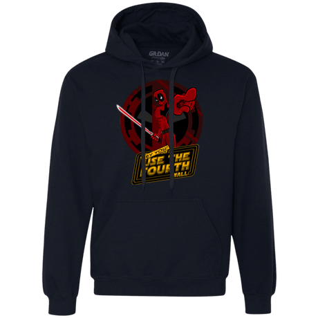 Sweatshirts Navy / Small Use The Fourth Wall Premium Fleece Hoodie