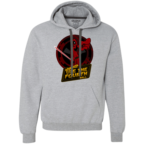 Sweatshirts Sport Grey / Small Use The Fourth Wall Premium Fleece Hoodie