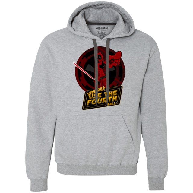 Sweatshirts Sport Grey / Small Use The Fourth Wall Premium Fleece Hoodie