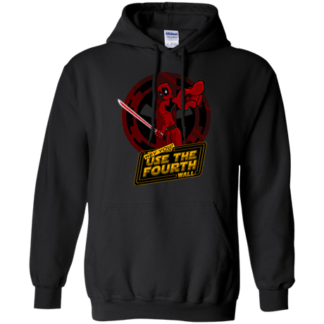 Sweatshirts Black / Small Use The Fourth Wall Pullover Hoodie