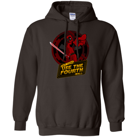 Sweatshirts Dark Chocolate / Small Use The Fourth Wall Pullover Hoodie