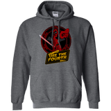 Sweatshirts Dark Heather / Small Use The Fourth Wall Pullover Hoodie