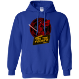 Sweatshirts Royal / Small Use The Fourth Wall Pullover Hoodie