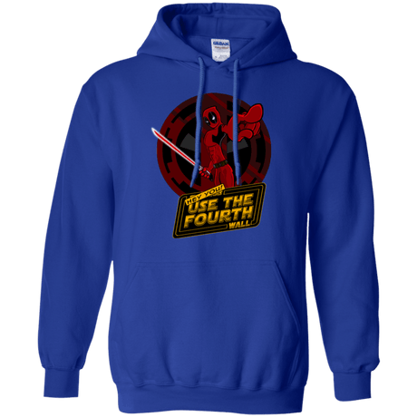 Sweatshirts Royal / Small Use The Fourth Wall Pullover Hoodie