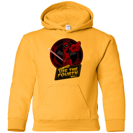 Sweatshirts Gold / YS Use The Fourth Wall Youth Hoodie