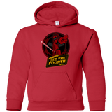 Sweatshirts Red / YS Use The Fourth Wall Youth Hoodie