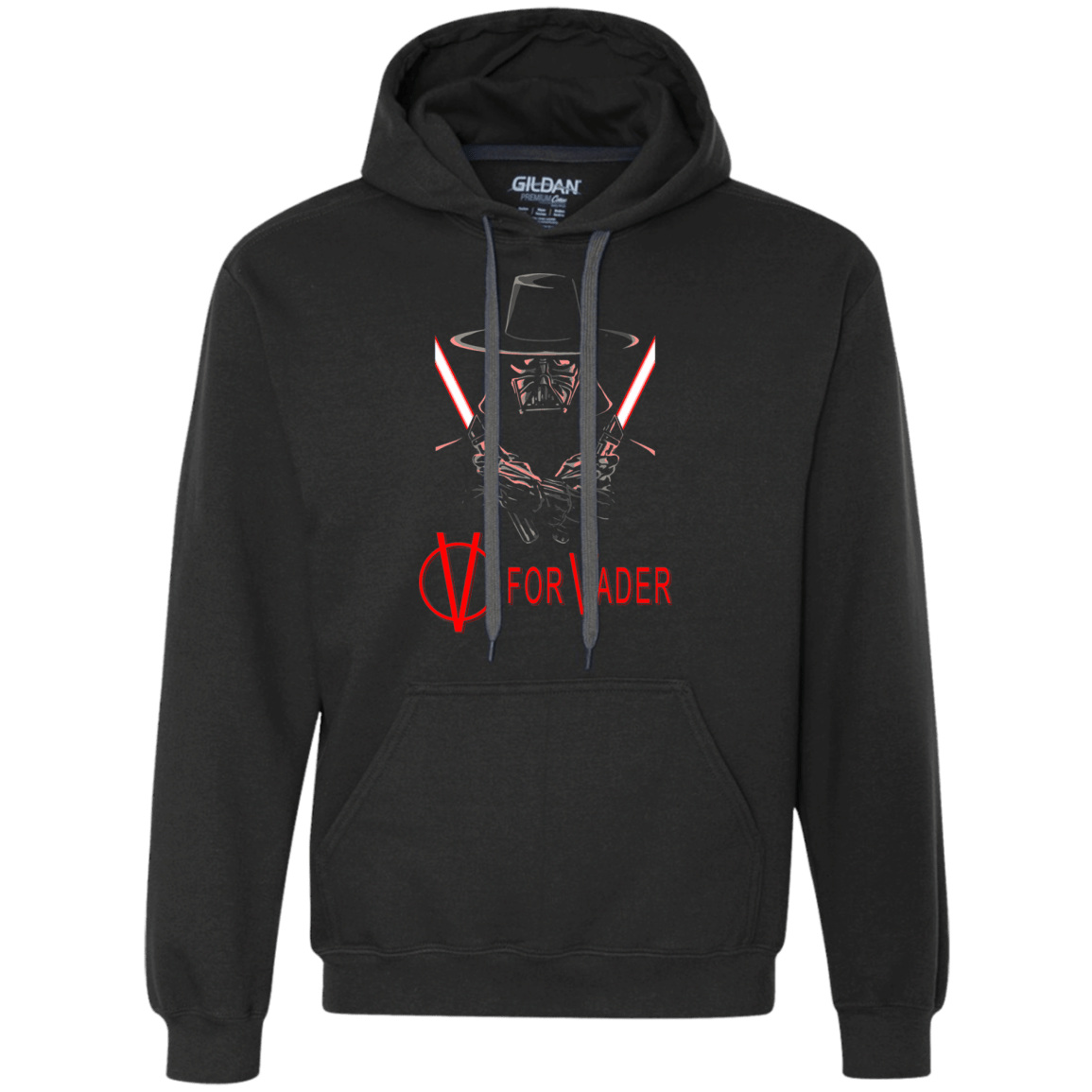 Sweatshirts Black / Small V 4 VADER Premium Fleece Hoodie