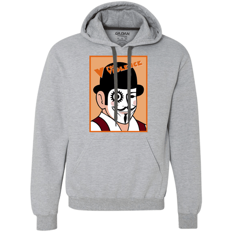 Sweatshirts Sport Grey / Small V for Violence Premium Fleece Hoodie