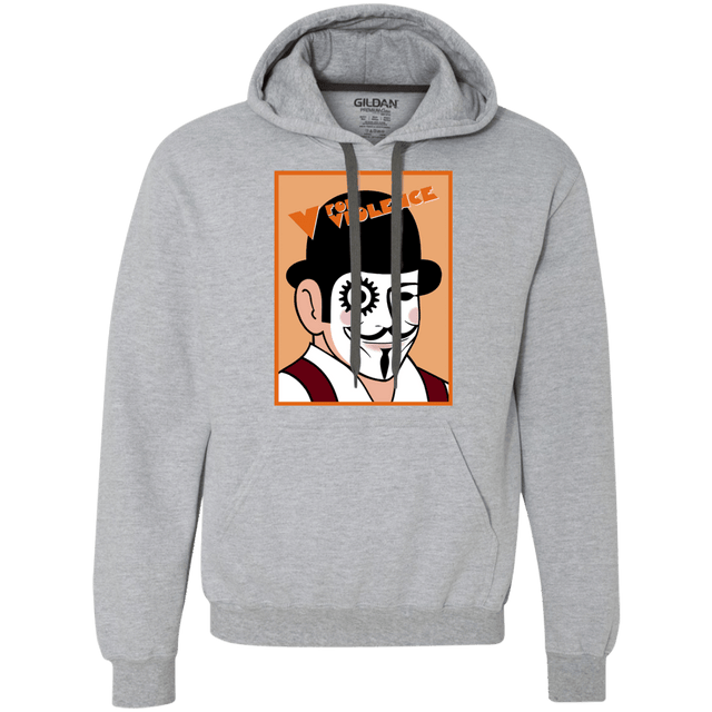 Sweatshirts Sport Grey / Small V for Violence Premium Fleece Hoodie